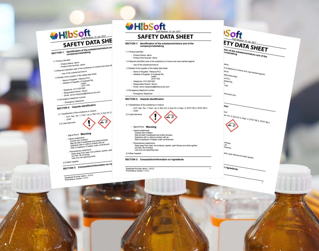 safety data sheets